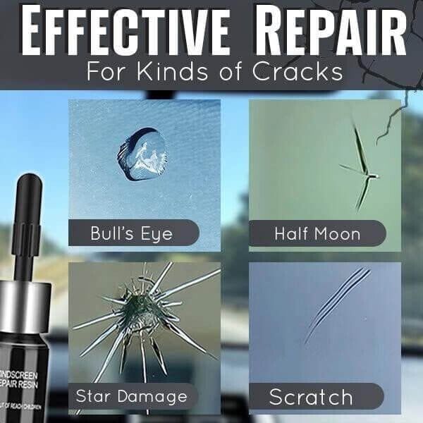 ✨ Cracks Gone Glass Repair Kit