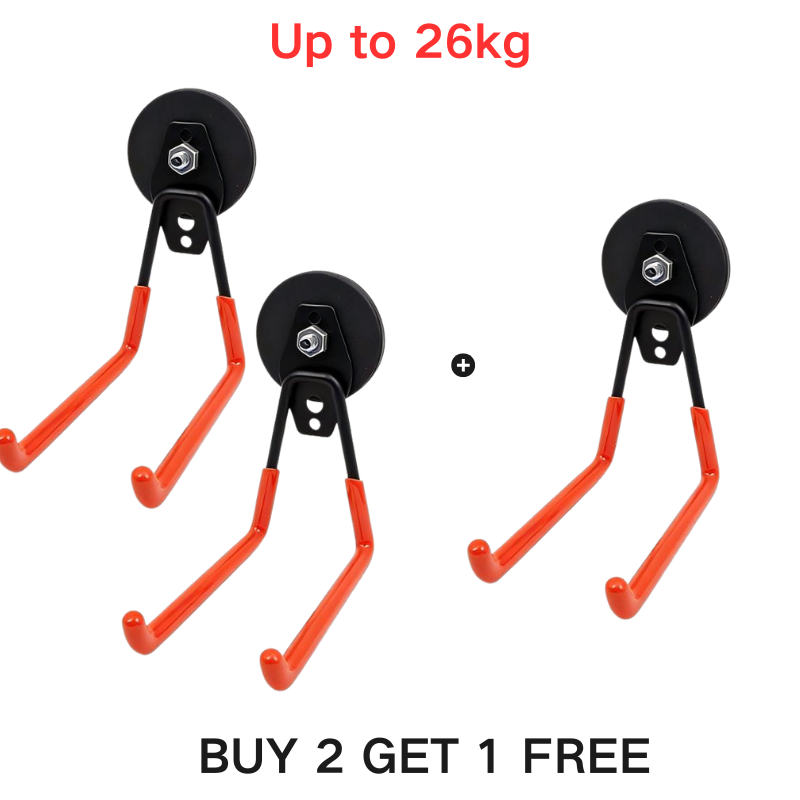 Heavy-Duty Magnetic Double-Claw Hook