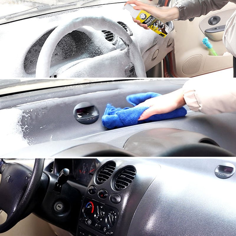 ⏰LIMITED SALE - Buy 2 Get 1 Free!!🔥Multifunctional Foam Car Cleaner