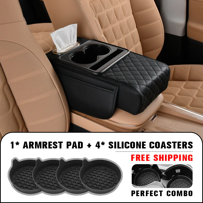 🔥BIG SALE 50% OFF🔥Integrated Pressurized Multifunctional Car Armrest Heightening Pad