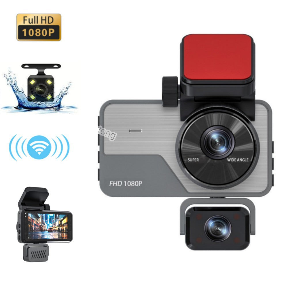 4K Ultra HD Dashcam with Night Vision & Wi-Fi