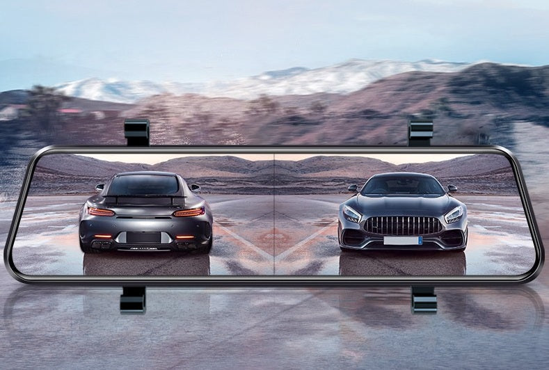 🔥2025 Hot Sale✈️Touch Screen Rear View Mirror Dash Cam Smart Mirror