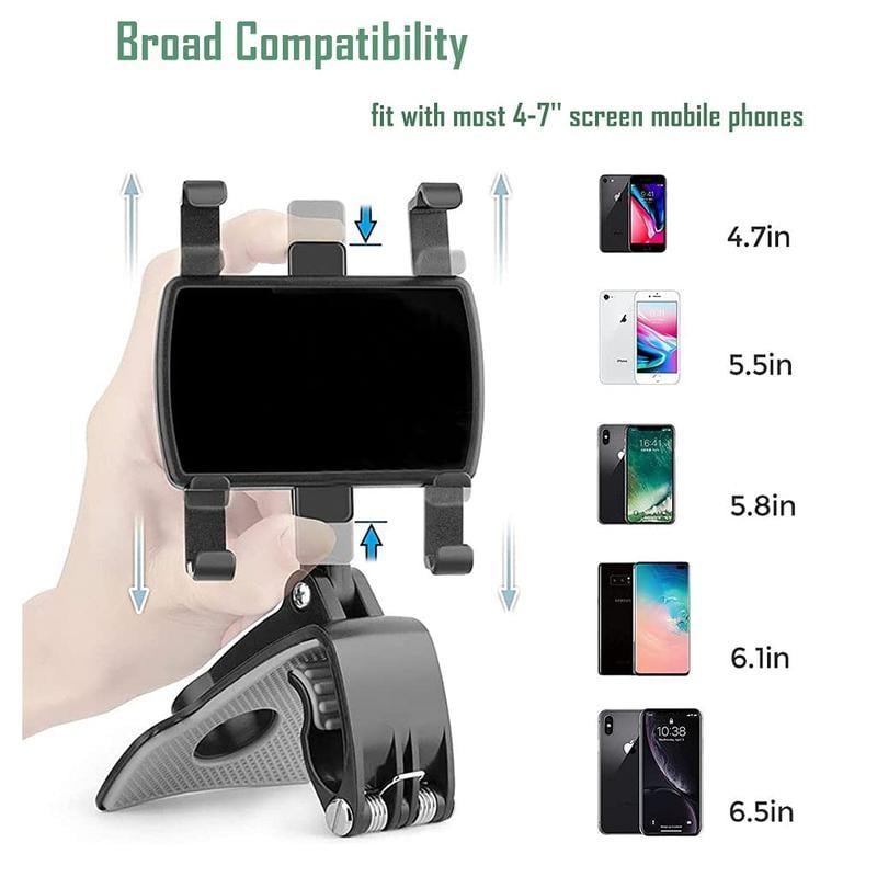 🔥2025 Limited Time Sale - 50% OFF🔥360 Degree Rotation Dashboard Car Phone Holder🚗