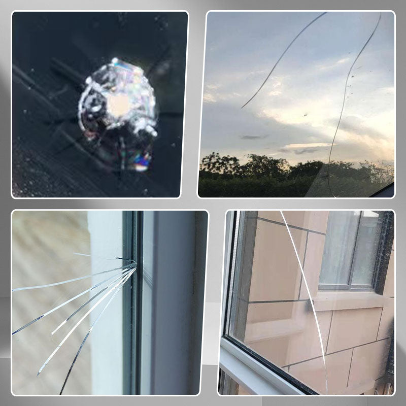Fast-Acting Car Windshield Crack Repair Kit