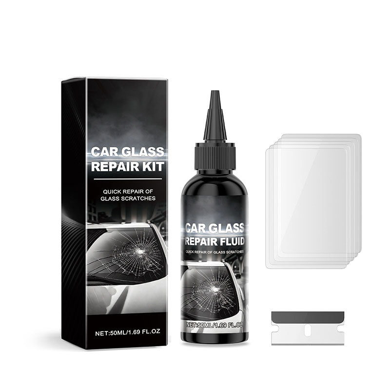 Fast-Acting Car Windshield Crack Repair Kit