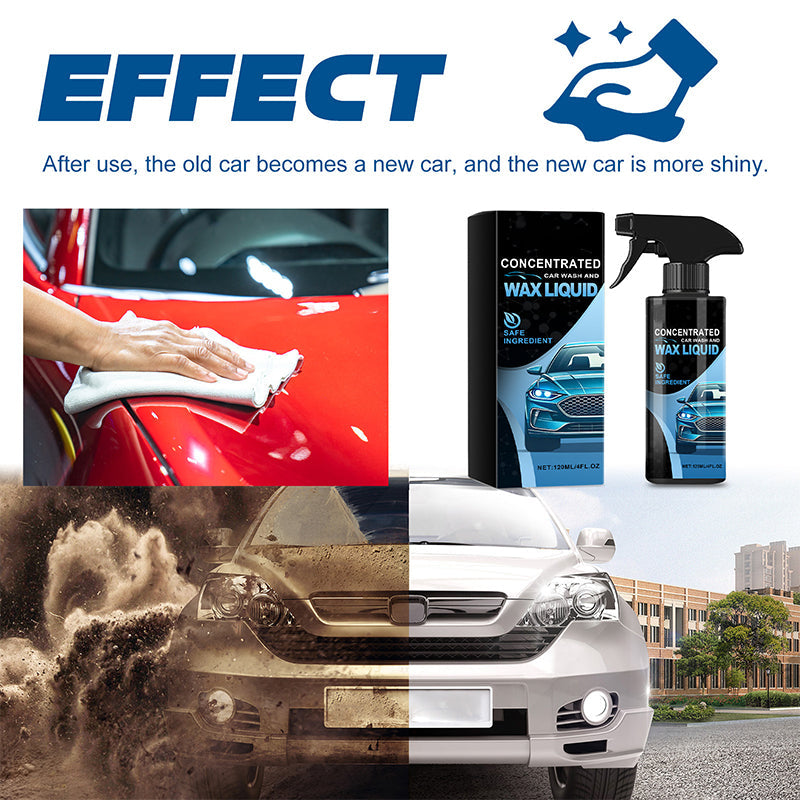 🔥Buy 2 Get 1 Free✨Gentle and Effective Car Cleaning Spray (with Sponge and Wipe)