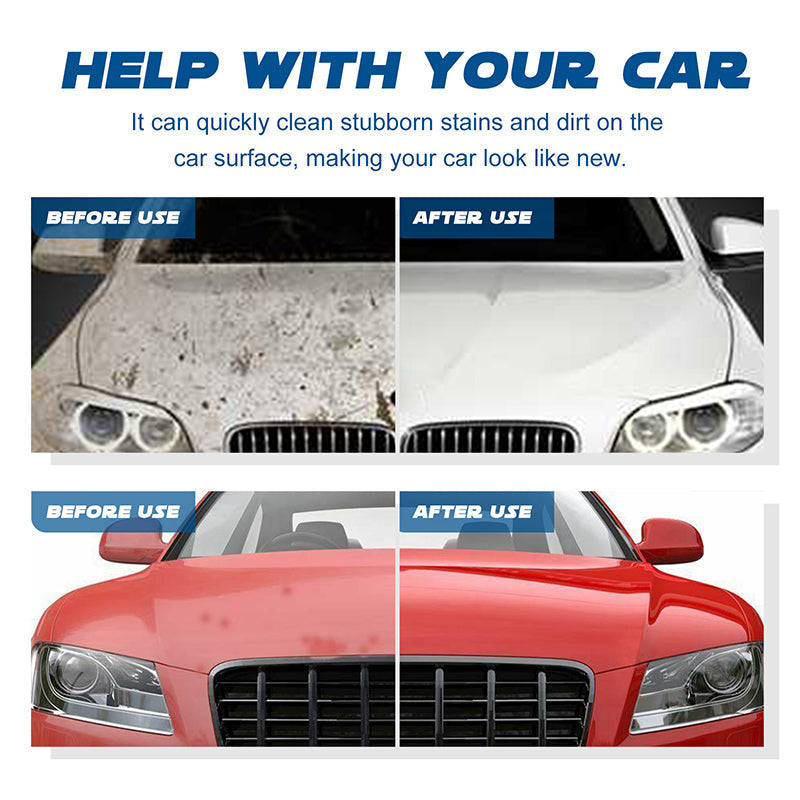 🔥Buy 2 Get 1 Free✨Gentle and Effective Car Cleaning Spray (with Sponge and Wipe)
