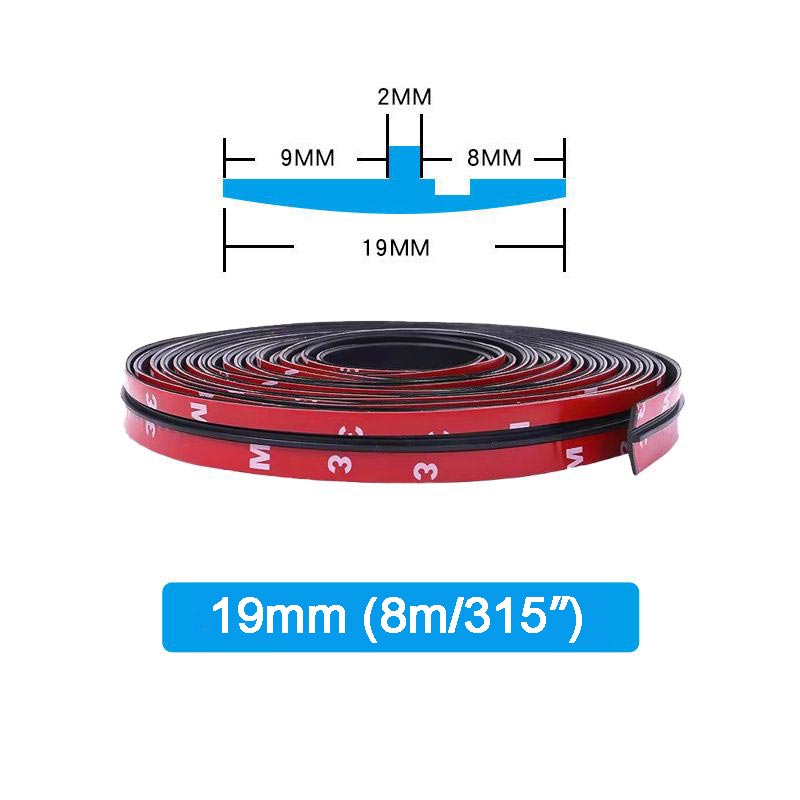 Car Universal Waterproof Soundproof Sealing Strip (8m/315”)