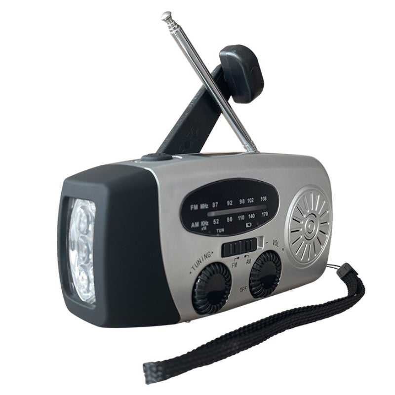 📻 60% OFF NOW! 🔋 Multifunctional Portable Solar Emergency Radio – Power Bank, Hand Crank & Weather Alert ⚡