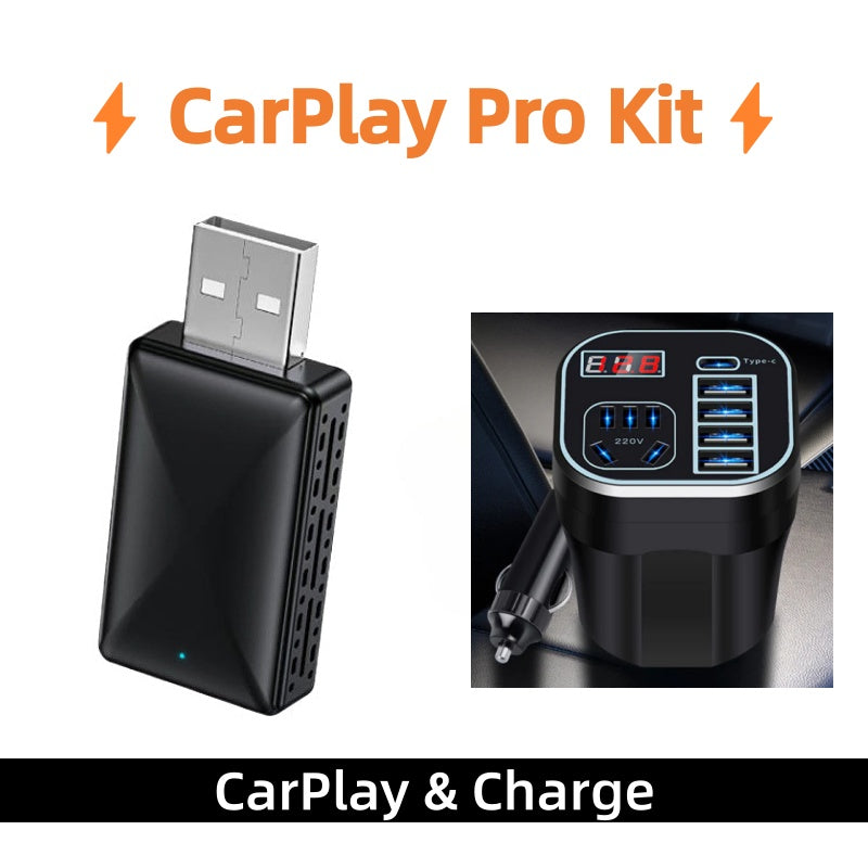 🔥🍳Limited-time discount🔥Wireless CarPlay Box with USB Port