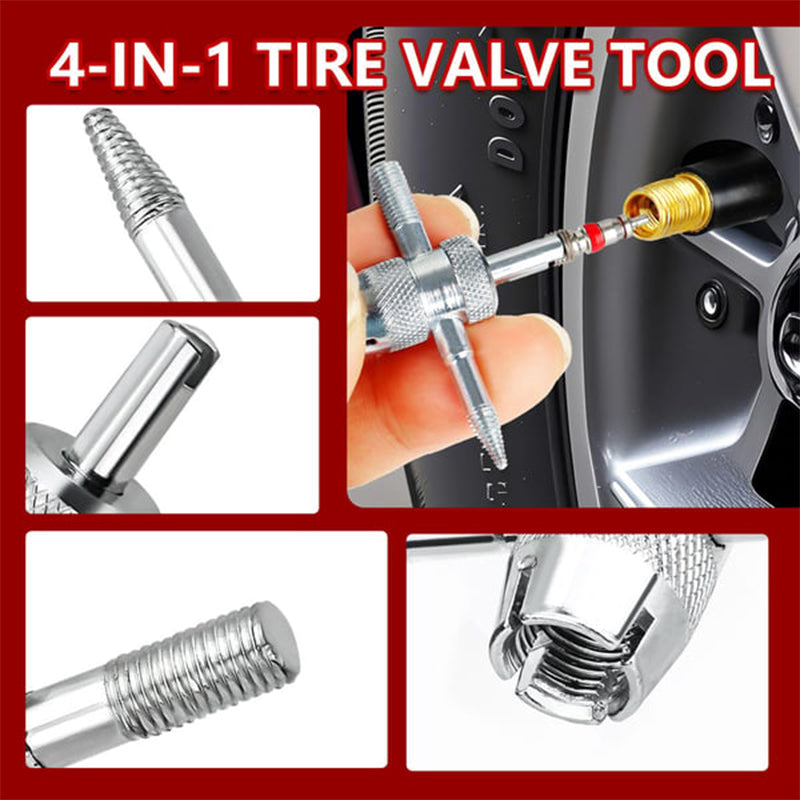 💥BIG SALE 🛒Quick Change Car Tire Valve Tool Kit