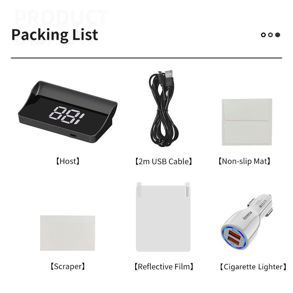 💯Head-Up Display Speedometer for Cars🔢