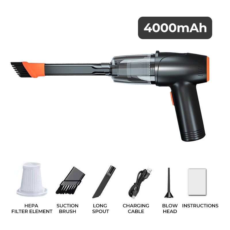 Cordless Car Vacuum with High Power Suction