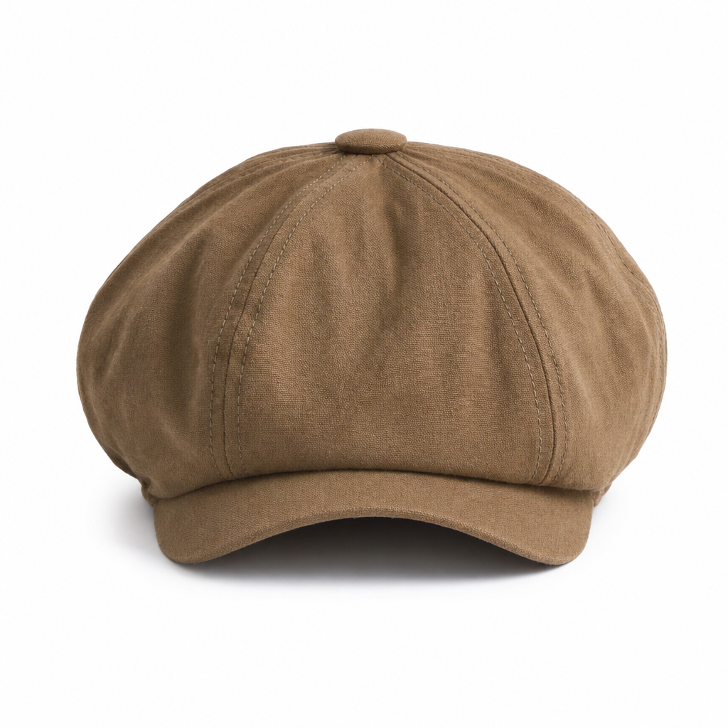 Vintage British Style Newsboy Cap for Men and Women Classic Casual Flat Cap Octagonal Beret Hat