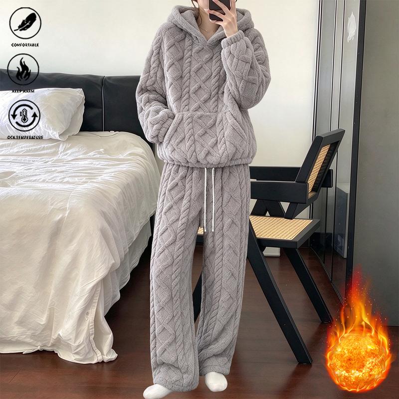 ☁️🧸 The Snuggle Edit™ – Fluffy Hoodie & Dream-Soft Lounge Set ✨💗