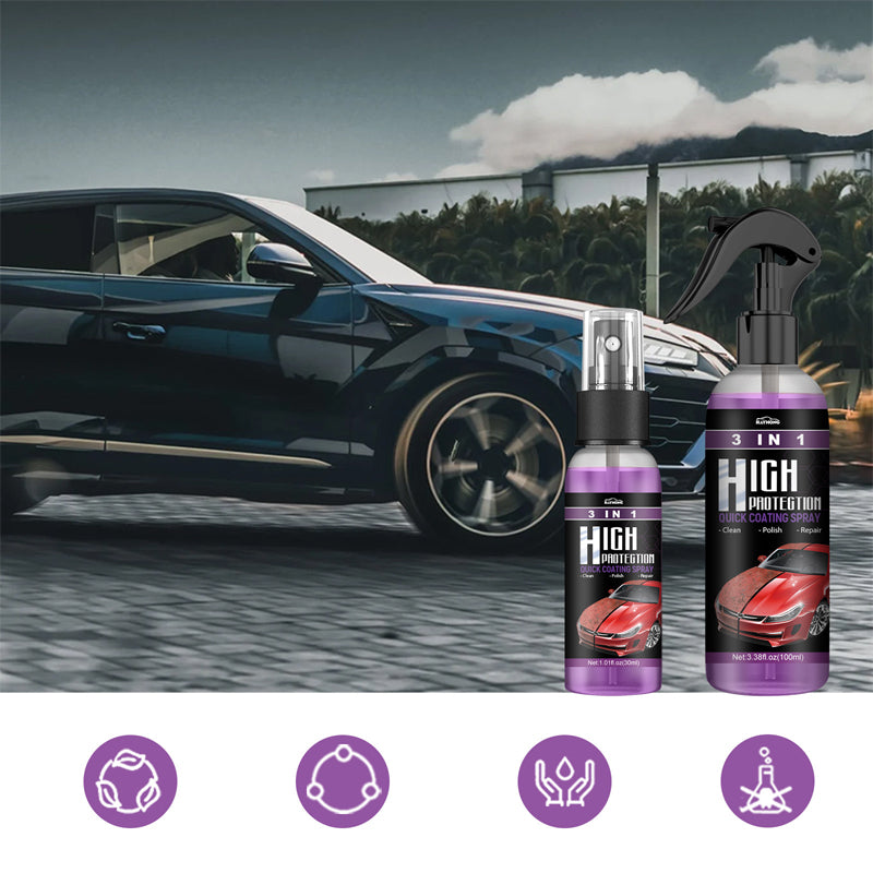 3-in-1 High Protection Car Spray (Buy 2 get 1 free) (Buy 3 get 2 free) –  wateraup