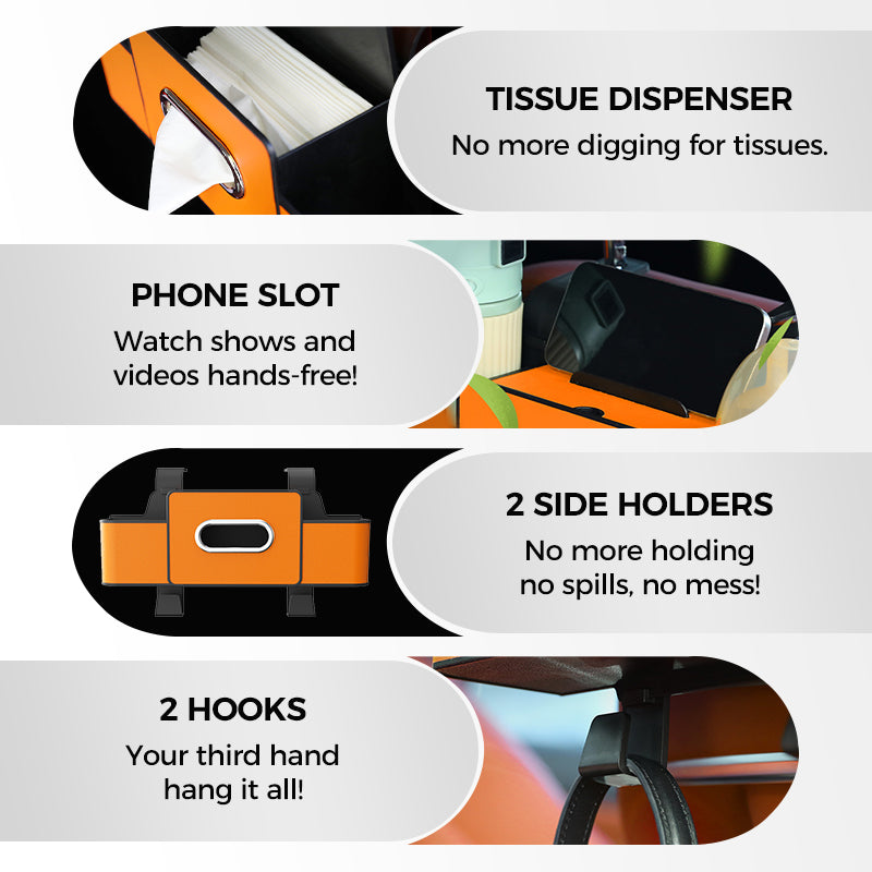 🎒 50% OFF NOW! 🚗 Car Seat Back Storage Bag – Waterproof, Multi-Pocket Design & Universal Fit ✨