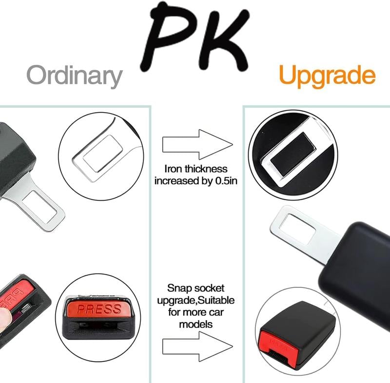 🎁2025 Limited Time Sale 49% Off🔥Car Belt Buckle Extension Seat Belt Clips🚗