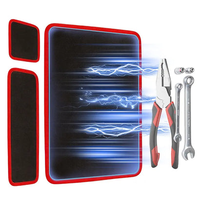 Flexible Magnetic Tool Mat & Tray Holder - Magnetic Tool Tray, Flexible Magnetic Mat, PVC & Non-Slip for Garage Workshop, Auto Repair Tools fathersdaygiftideas fathersdaygift