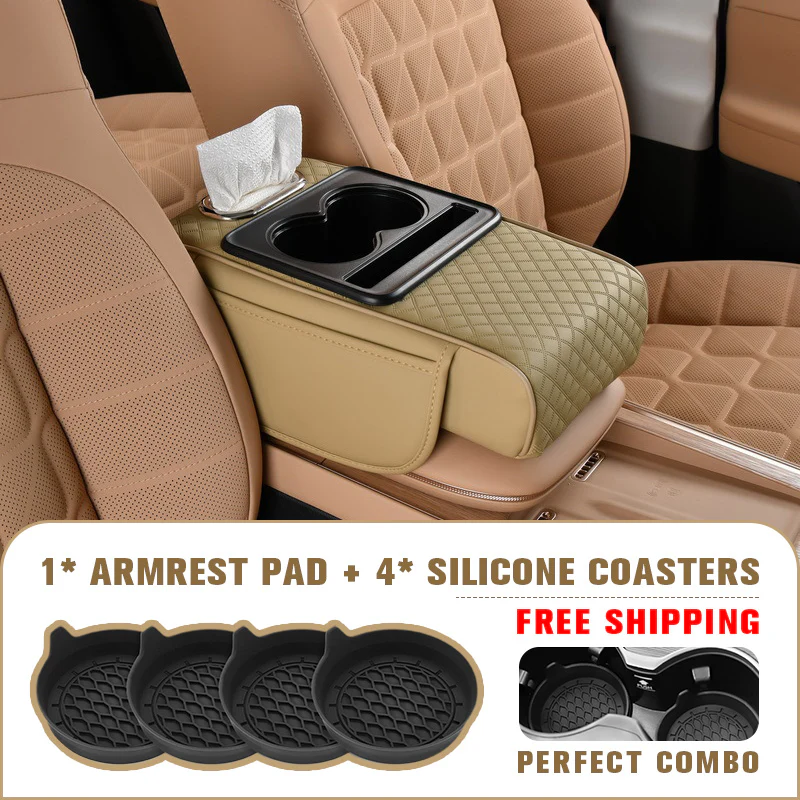 🔥BIG SALE 50% OFF🔥Integrated Pressurized Multifunctional Car Armrest Heightening Pad