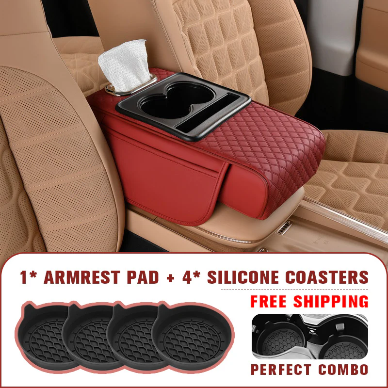 🔥BIG SALE 50% OFF🔥Integrated Pressurized Multifunctional Car Armrest Heightening Pad