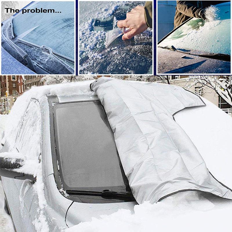🚗 40% OFF! 🛡️2025 Upgraded Car Windshield Magnetic Snow Cover❄️