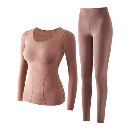 Women's Seamless Self-Heating Thermal Underwear Set