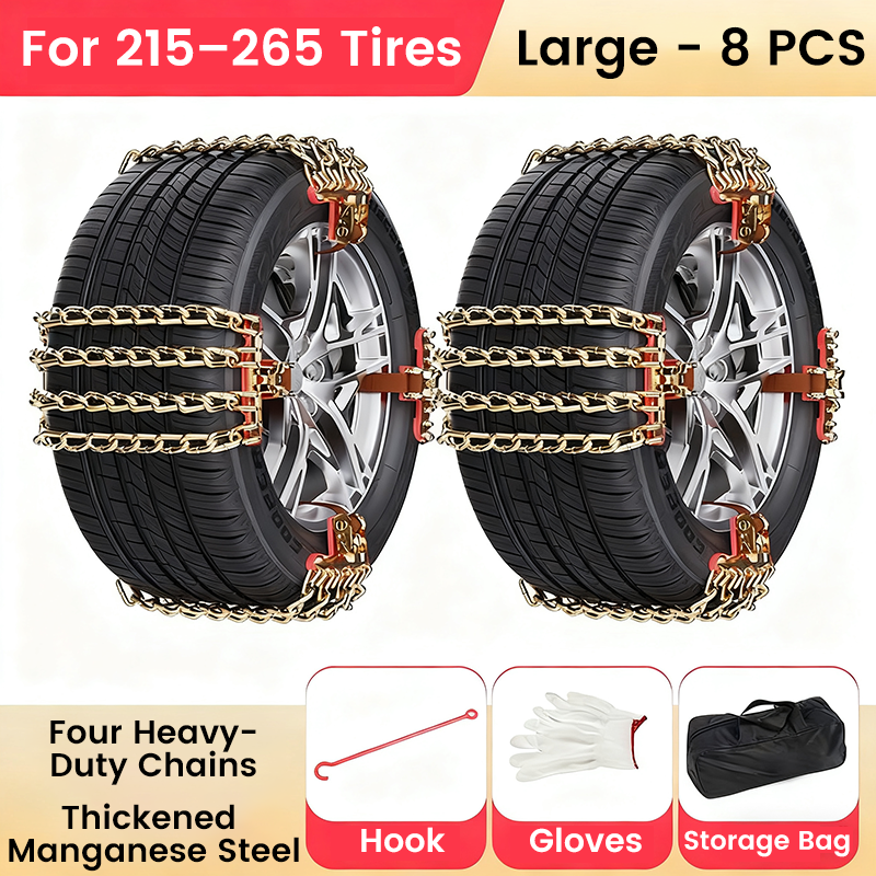 🛞Universal Anti-Skid Snow Chains for Car Tires