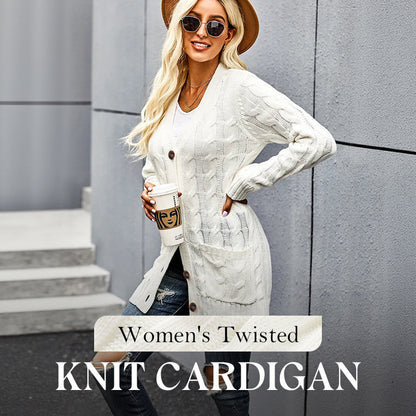 🔥 Women's Spring Midi-Length Knit Sweater