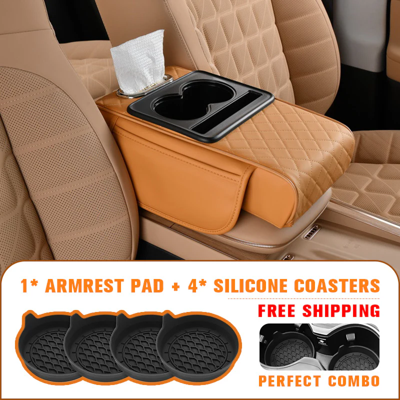 🔥BIG SALE 50% OFF🔥Integrated Pressurized Multifunctional Car Armrest Heightening Pad