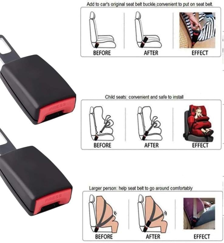 🎁2025 Limited Time Sale 49% Off🔥Car Belt Buckle Extension Seat Belt Clips🚗