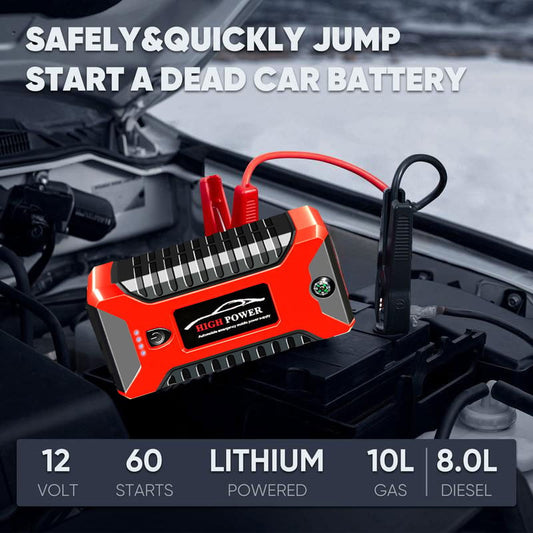 💥Last Day Special Sale 59% OFF⚡Jump Starter 3000A Peak Jump Starter Battery Pack