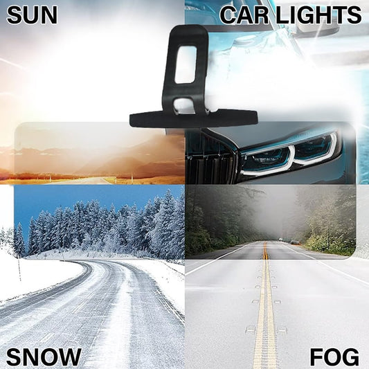🕶️ BUY 2 GET 1 FREE ! 🔥 Anti-Glare Driving Visor – Blocks Sun & Snow Glare, Clear Vision & Universal Fit 🚗