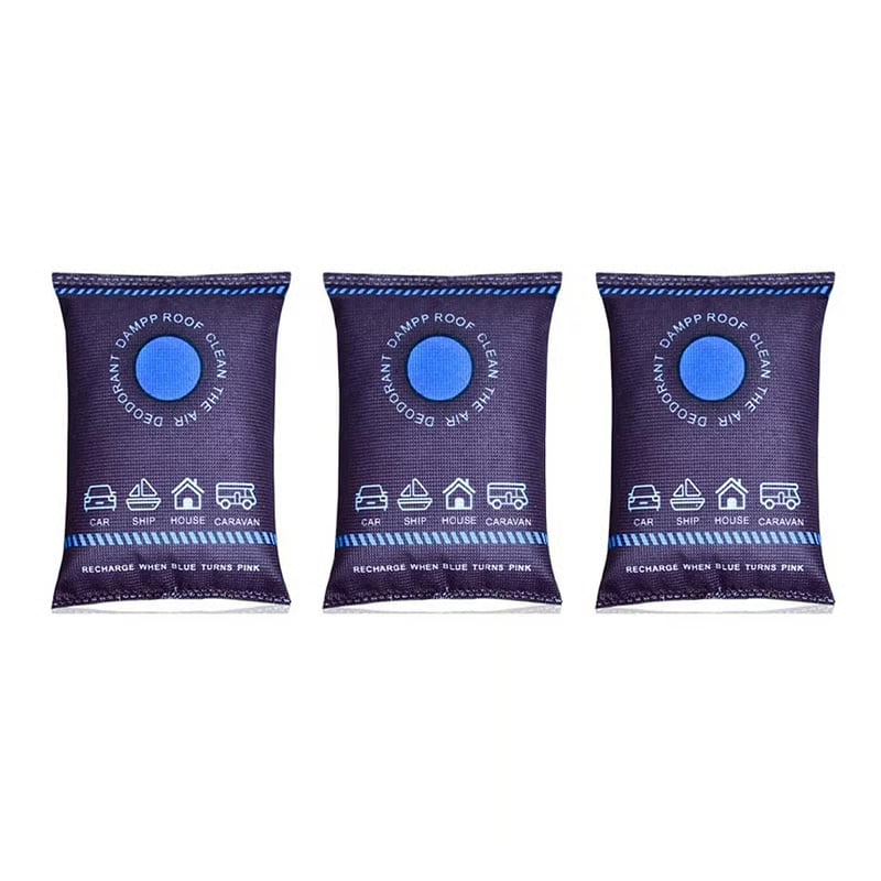❄️Dehumidification Bag Desiccant|Reusable Moisture Absorber with Color-Changing Indicator