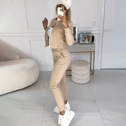 🎉New Year’s Hot Sales - 70% OFF😍Women's 3-Piece Zip-Up Tracksuits