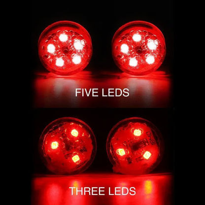 Universal LED warning light for car door opening