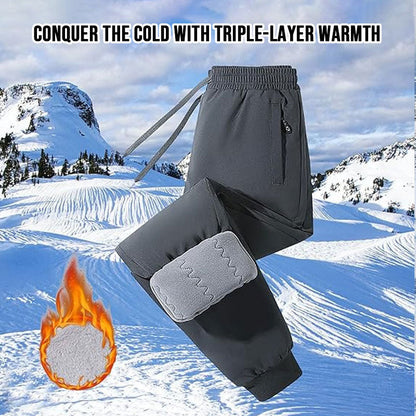 🏆Ultimate Cold-Proof Knee-Guard Thermal Pants – Stay Warm in Extreme Winter