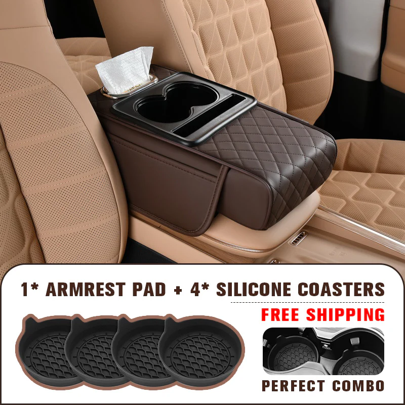 🔥BIG SALE 50% OFF🔥Integrated Pressurized Multifunctional Car Armrest Heightening Pad