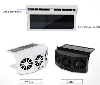 ✈️The New Solar Car Cooling Artifact [air circulation exhaust fan]