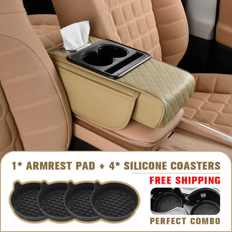 🔥BIG SALE 50% OFF🔥Integrated Pressurized Multifunctional Car Armrest Heightening Pad