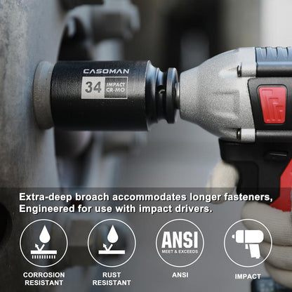 📢📢50% OFF⏰8-Piece Drive Impact Socket Set