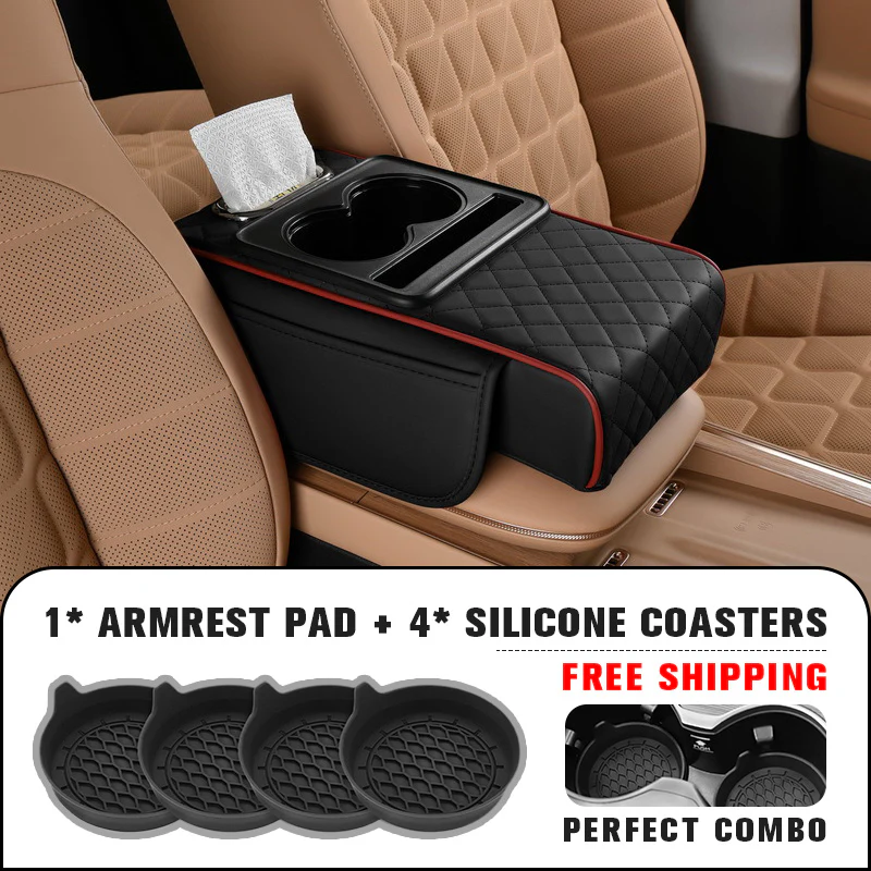 🔥BIG SALE 50% OFF🔥Integrated Pressurized Multifunctional Car Armrest Heightening Pad