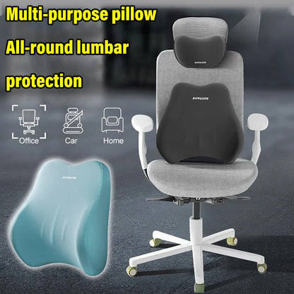 📢📢40% OFF !! ⏰Car Headrest Neck and Waist Pillow🚗🛋️