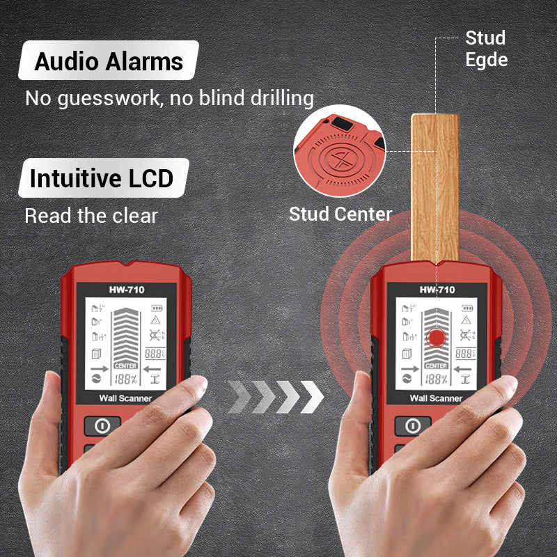 📢📢 50 %  OFF !! ⏰ Multifunctional Handheld Metal & Wall Detector