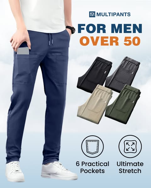 👍Last Day Sale 70% OFF🏆MultiPants – High Stretch Multi-pocket Durable Cargo Pants