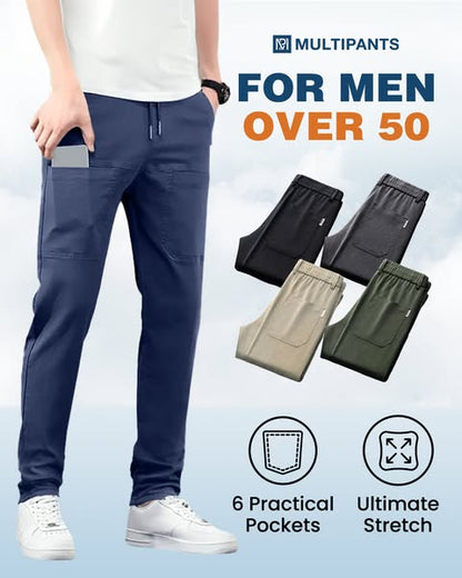 👍Last Day Sale 70% OFF🏆MultiPants – High Stretch Multi-pocket Durable Cargo Pants