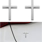 🚗✝️Metal Jesus Christ Cross Badge Stickers|3D Cross Self-Adhesive Car Scratch Cover Sticker