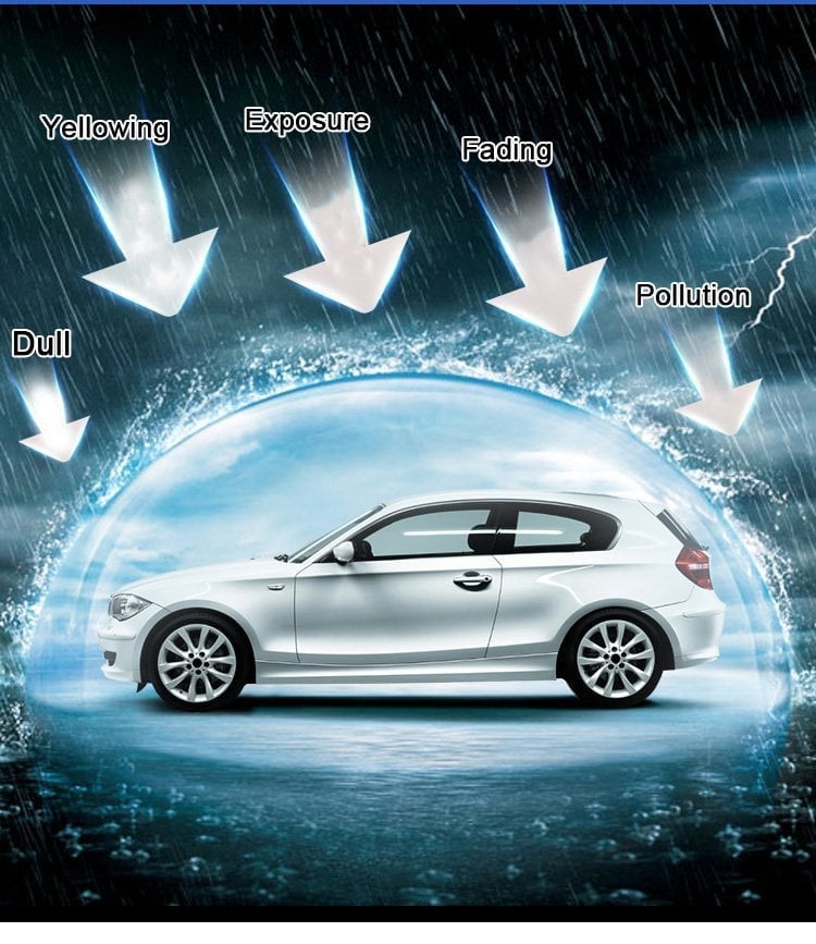 🔥LAST DAY SALE - 49% OFF🎁Car Glass Oil Film Cleaner Brush