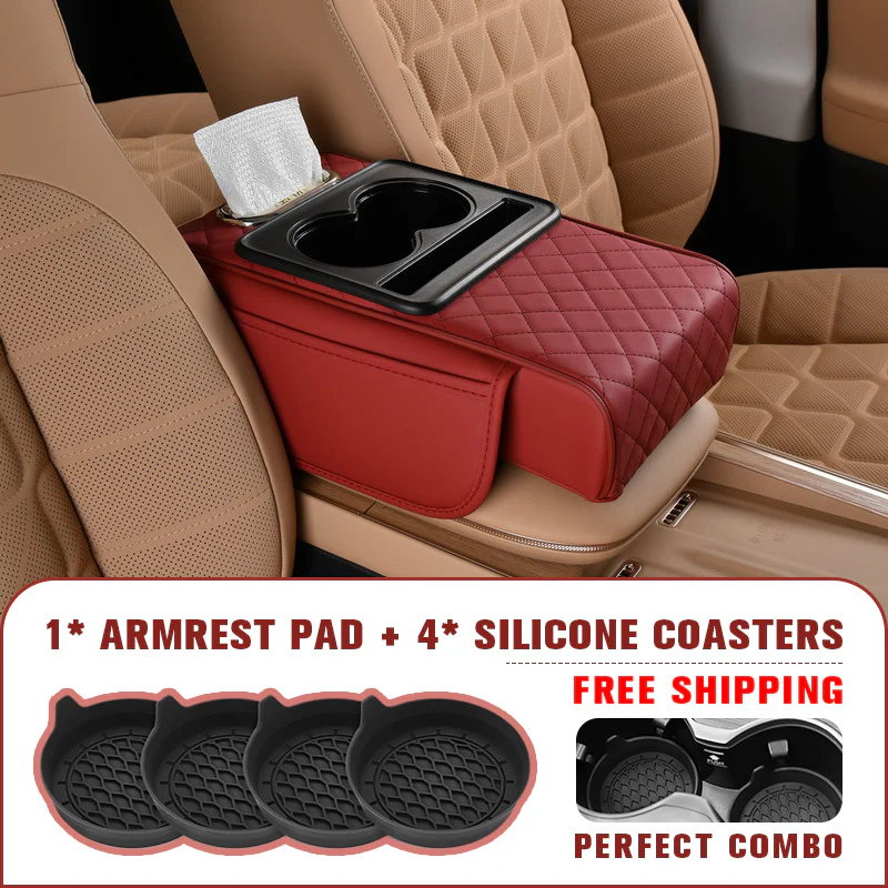 🔥BIG SALE 50% OFF🔥Integrated Pressurized Multifunctional Car Armrest Heightening Pad