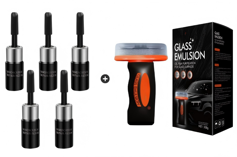 Limited-time Buy 1 Get 1 Free💥Cracks Gone Glass Repair Kit